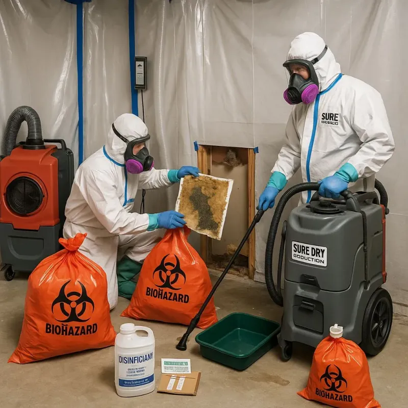 Contaminated Water Handling Protocols process in Rockwall County, TX